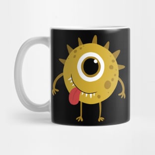 Yellow Monster Mug